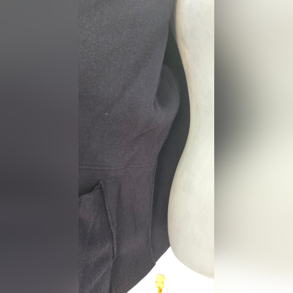 Talbots Navy Blue ribbed button-up cardigan/ spring jacket Petite sz 1XP - Picture 6 of 10